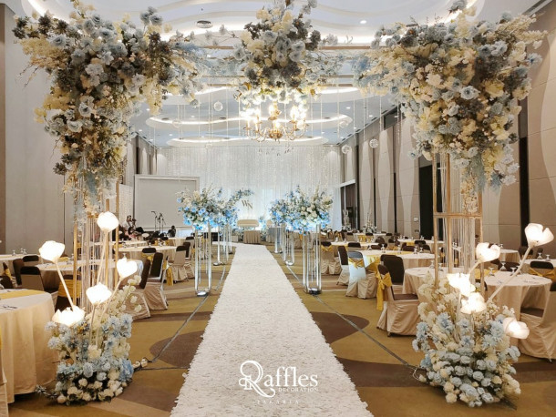 Intimate Wedding Package by Raffles Decoration